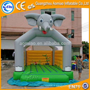 Elephant design gonflable animal bouncers / toys r us gonflable bouncers avec sauter château souffleur